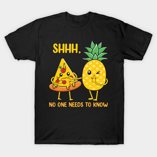 Funny Pizza Lovers T-Shirt by TomCage